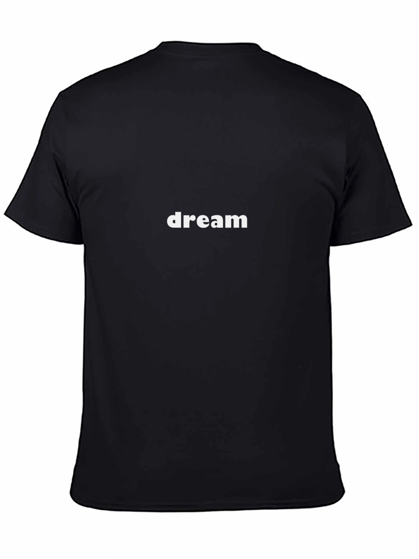 Dream Graphic T-Shirt - Black Cotton Tee