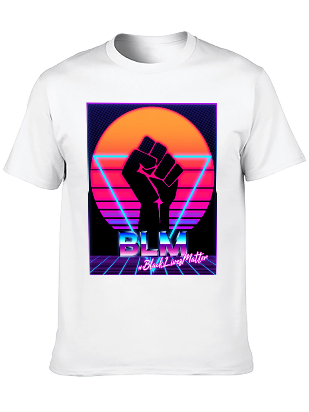 BLM Black Lives Matter Retro T-Shirt