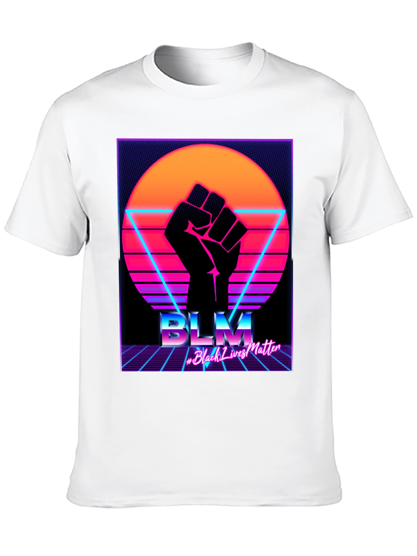 BLM Black Lives Matter Retro T-Shirt