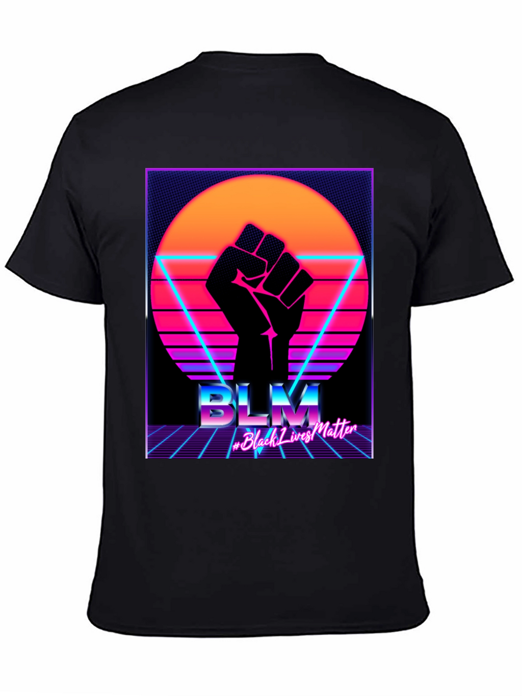 BLM Black Lives Matter Retro T-Shirt