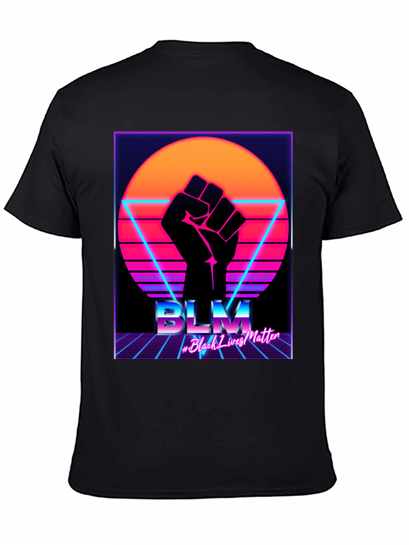 BLM Black Lives Matter Retro T-Shirt