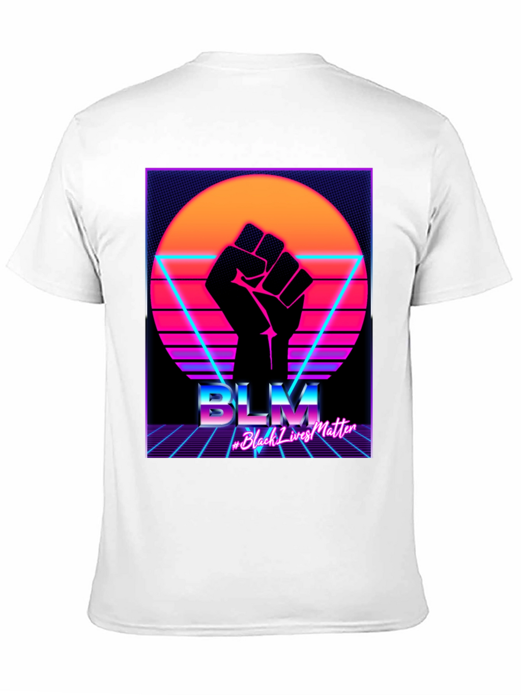 BLM Black Lives Matter Retro T-Shirt