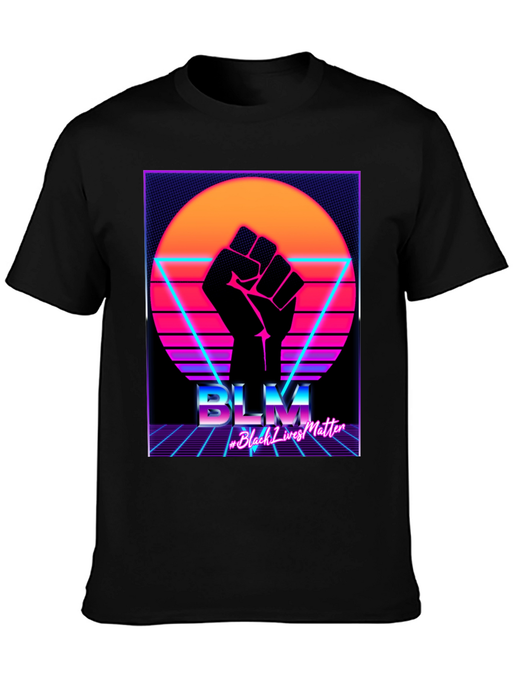 BLM Black Lives Matter Retro T-Shirt