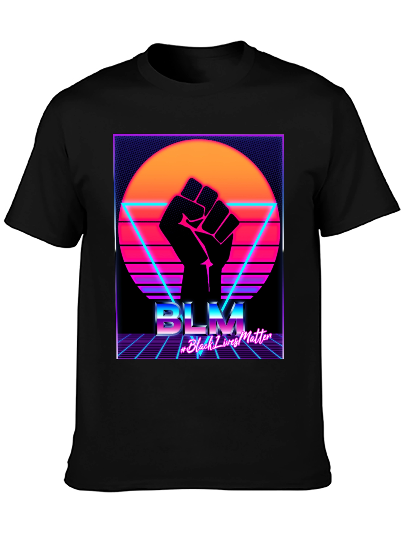 BLM Black Lives Matter Retro T-Shirt