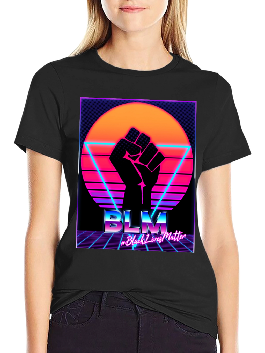 BLM Black Lives Matter Retro T-Shirt