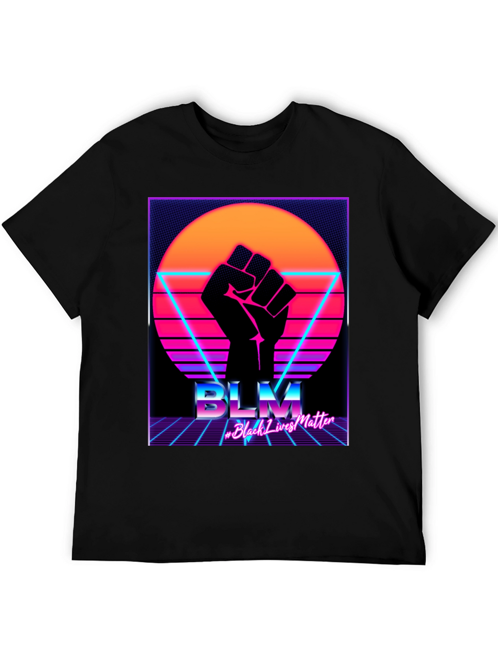 BLM Black Lives Matter Retro T-Shirt