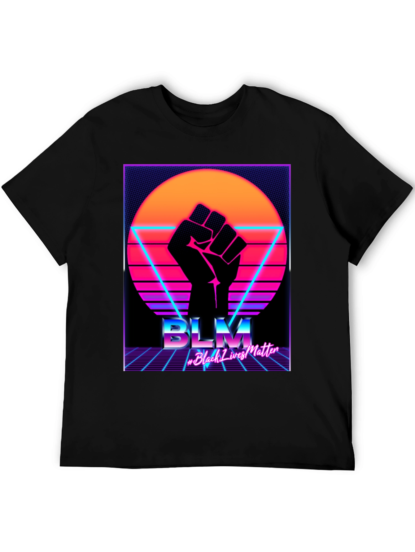 BLM Black Lives Matter Retro T-Shirt
