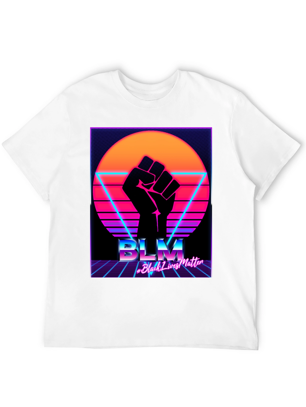 BLM Black Lives Matter Retro T-Shirt