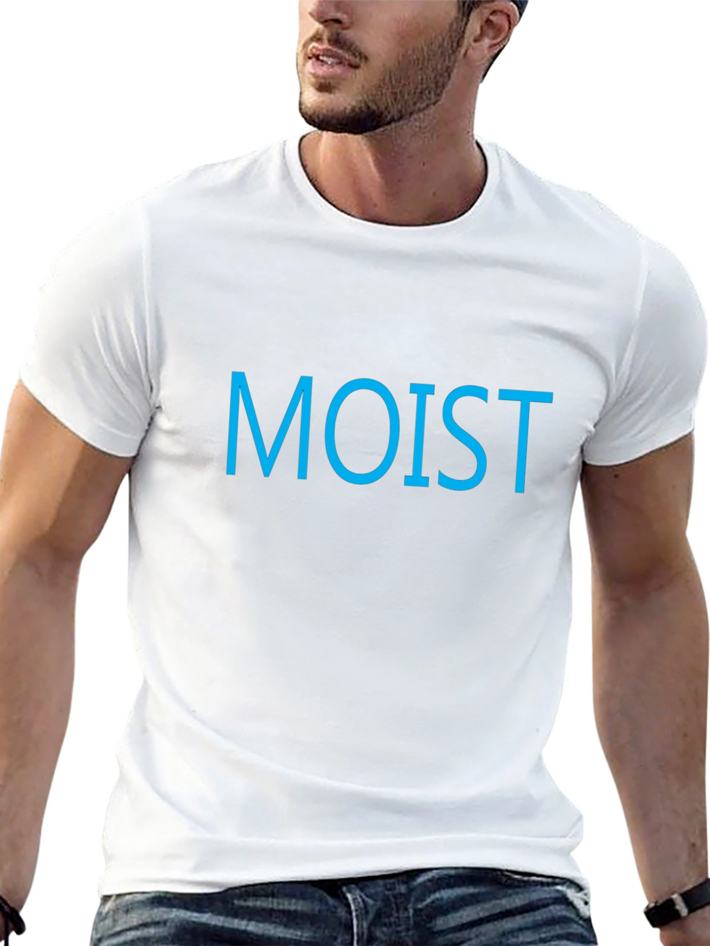 Moist T-Shirt - Unisex Black Tee