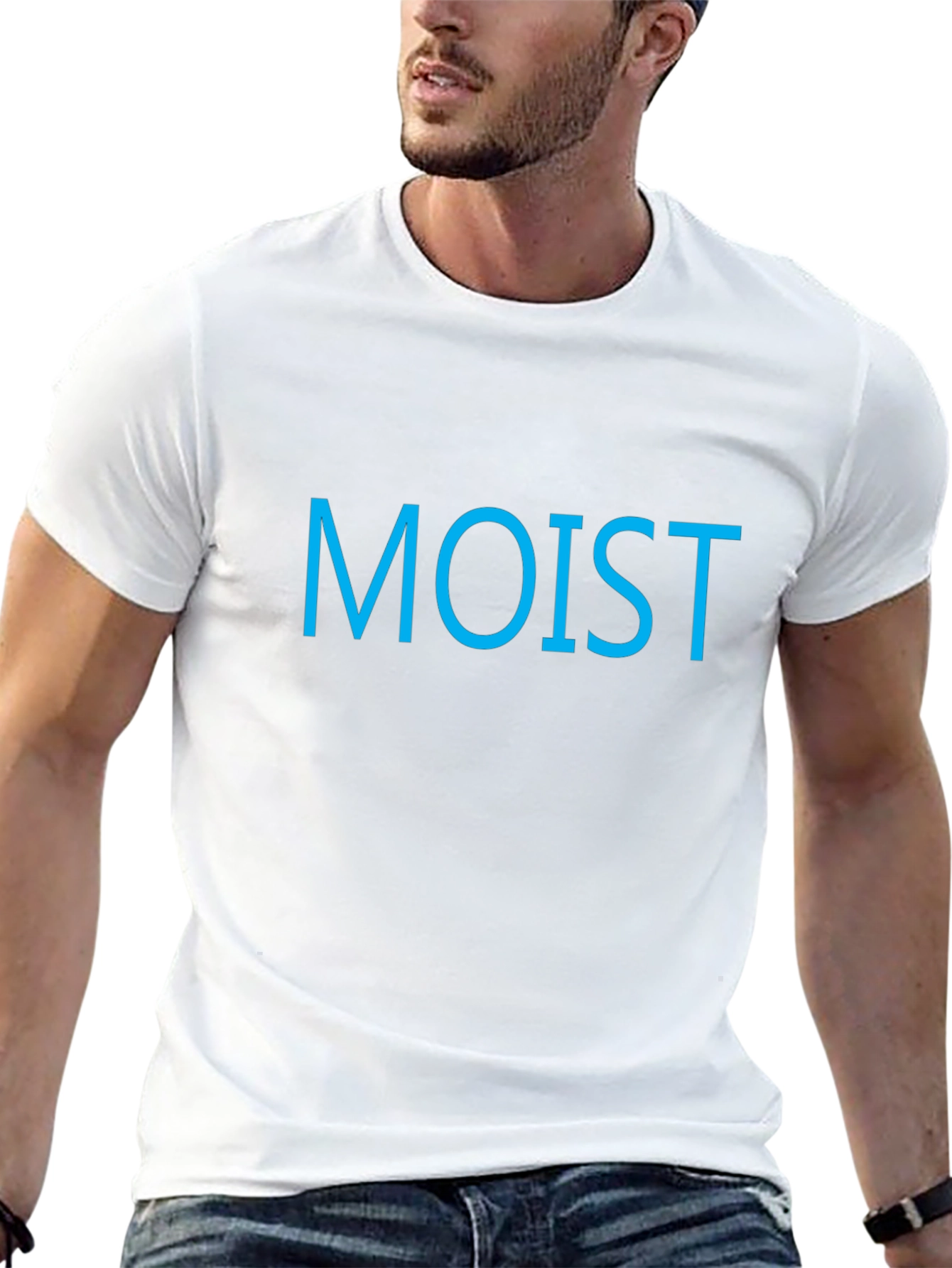 Moist T-Shirt - Unisex Black Tee