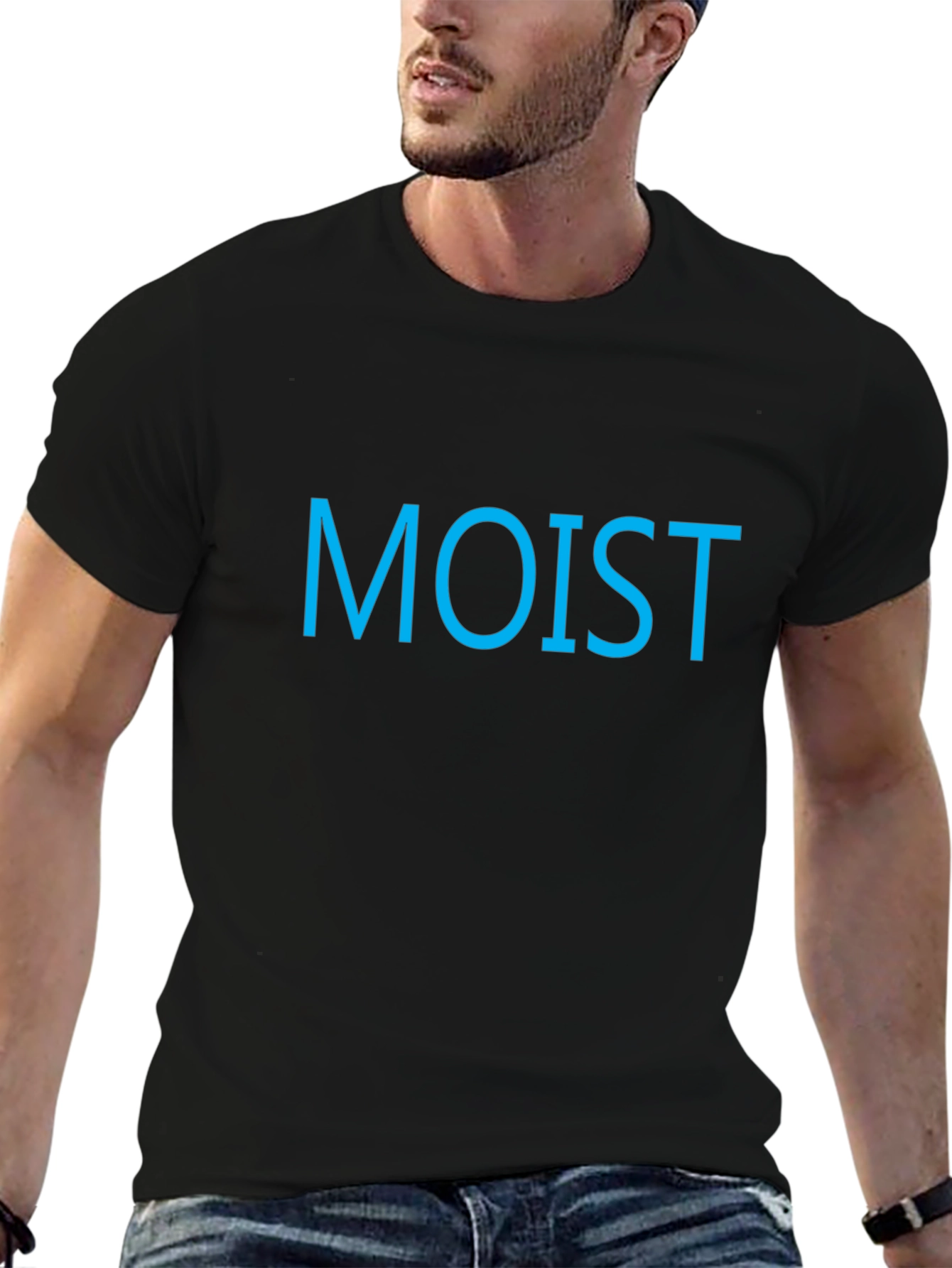 Moist T-Shirt - Unisex Black Tee