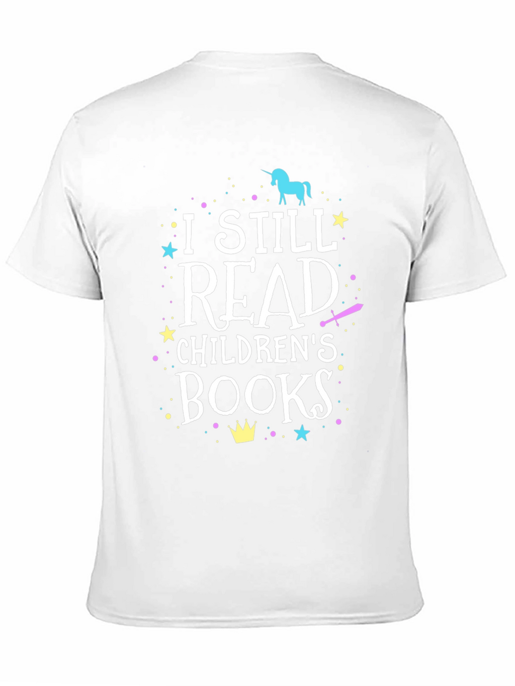 I Still Read Childrens Books Black T-Shirt