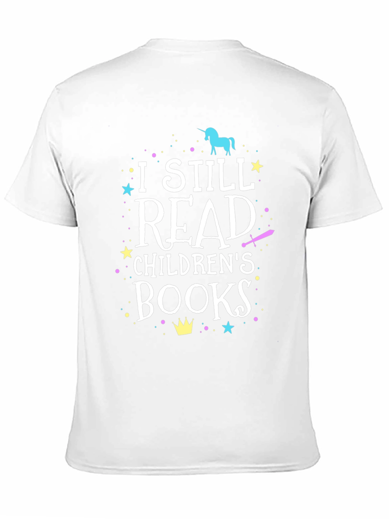 I Still Read Childrens Books Black T-Shirt