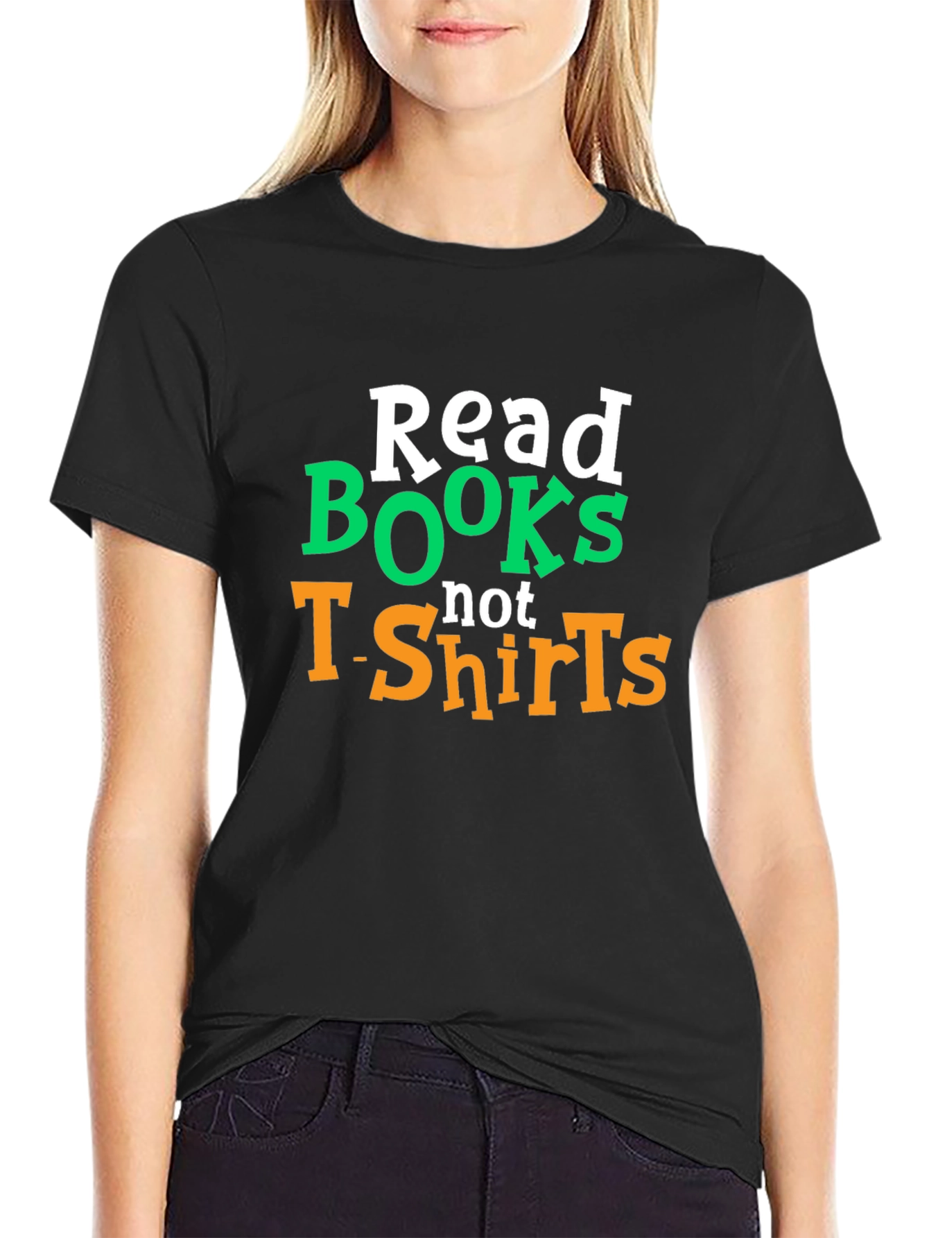 Read Books Not T-Shirts Graphic Tee