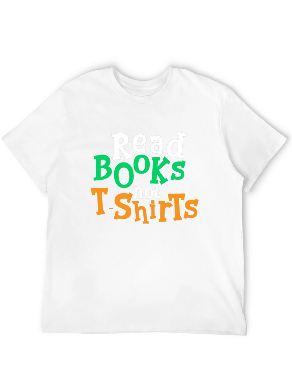 Read Books Not T-Shirts Graphic Tee