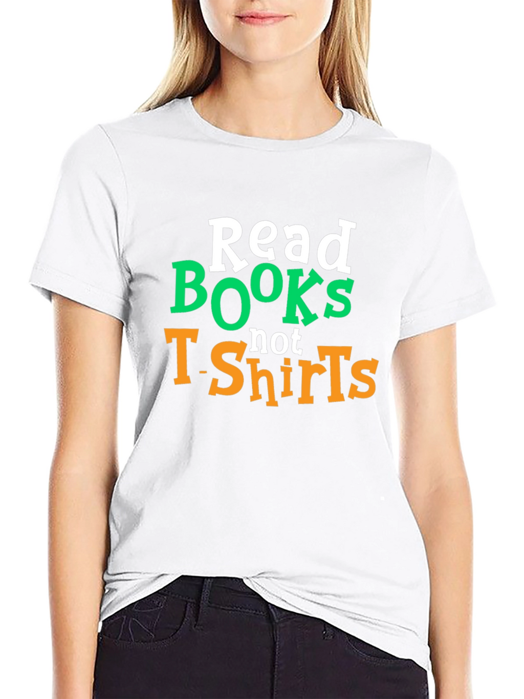 Read Books Not T-Shirts Graphic Tee