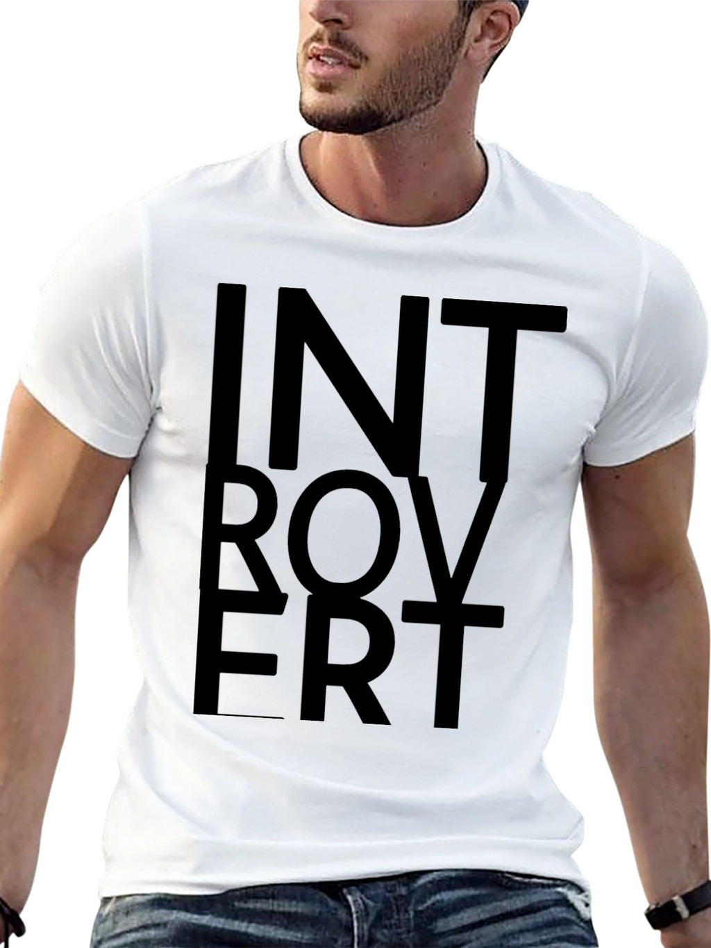 Introvert Graphic T-Shirt - Soft Cotton Blend