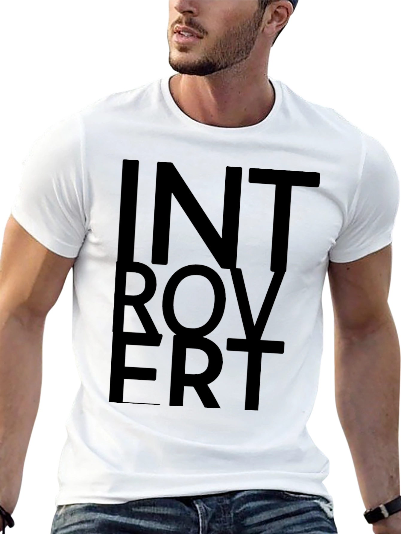 Introvert Graphic T-Shirt - Soft Cotton Blend