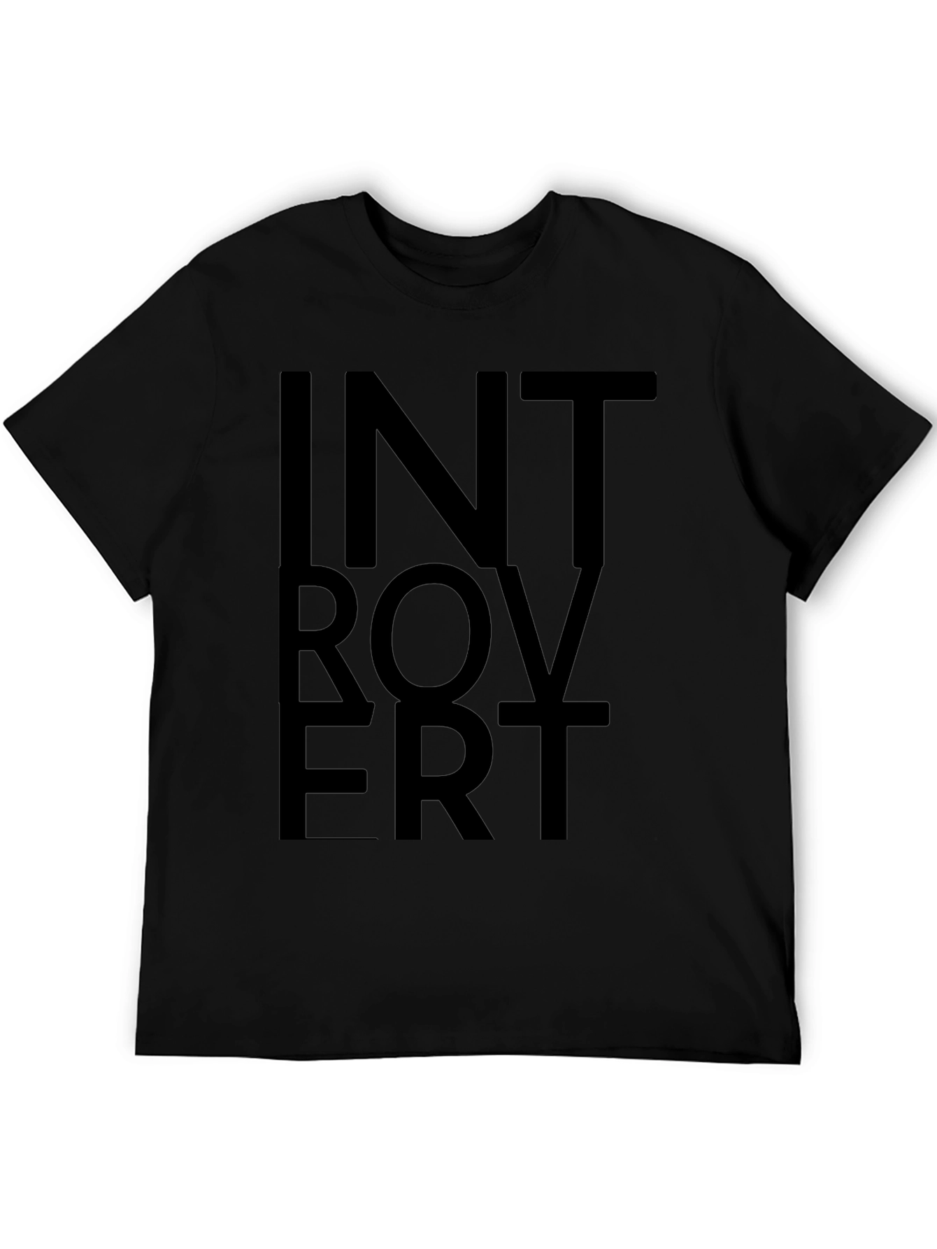 Introvert Graphic T-Shirt - Soft Cotton Blend