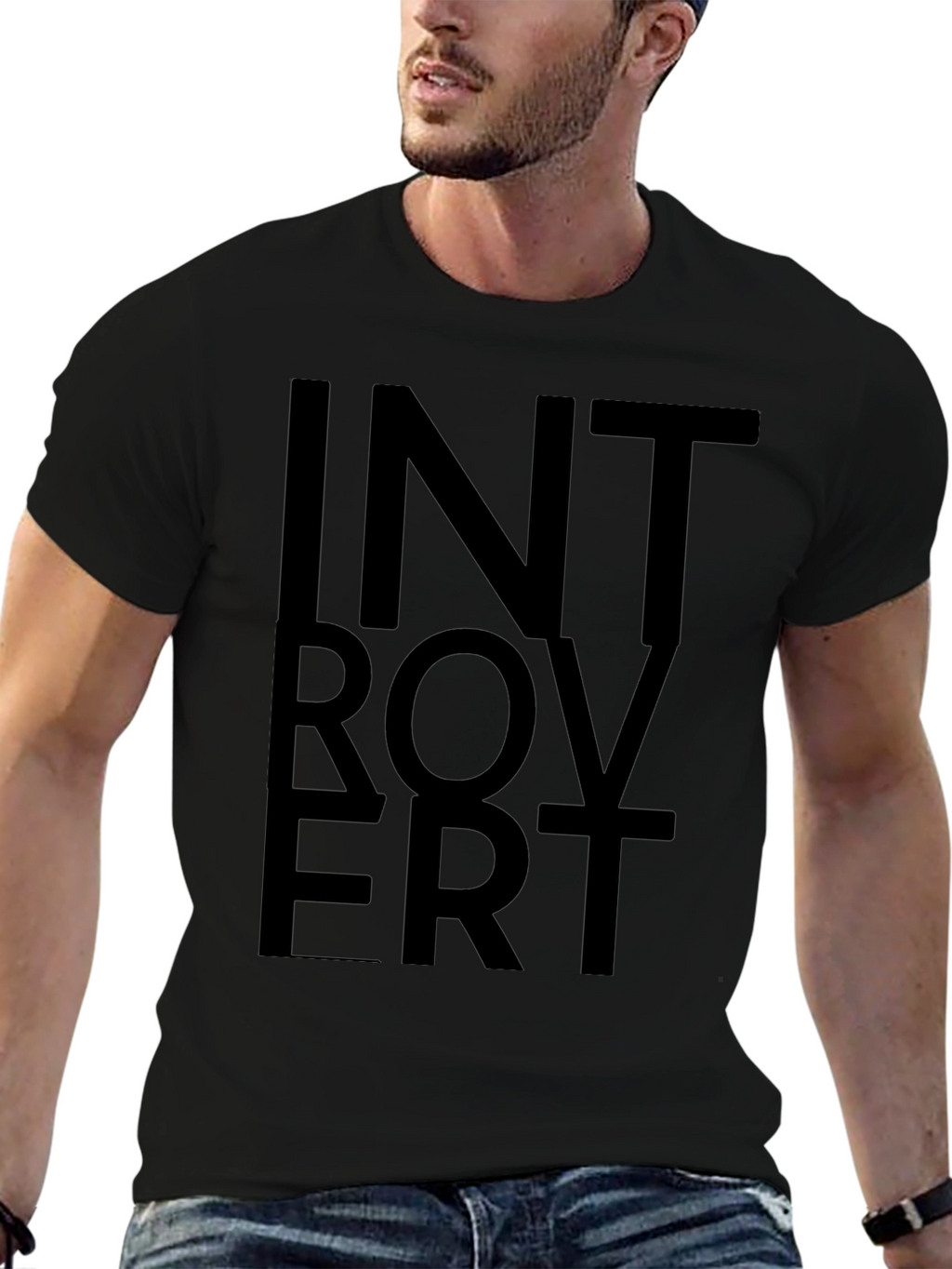 Introvert Graphic T-Shirt - Soft Cotton Blend