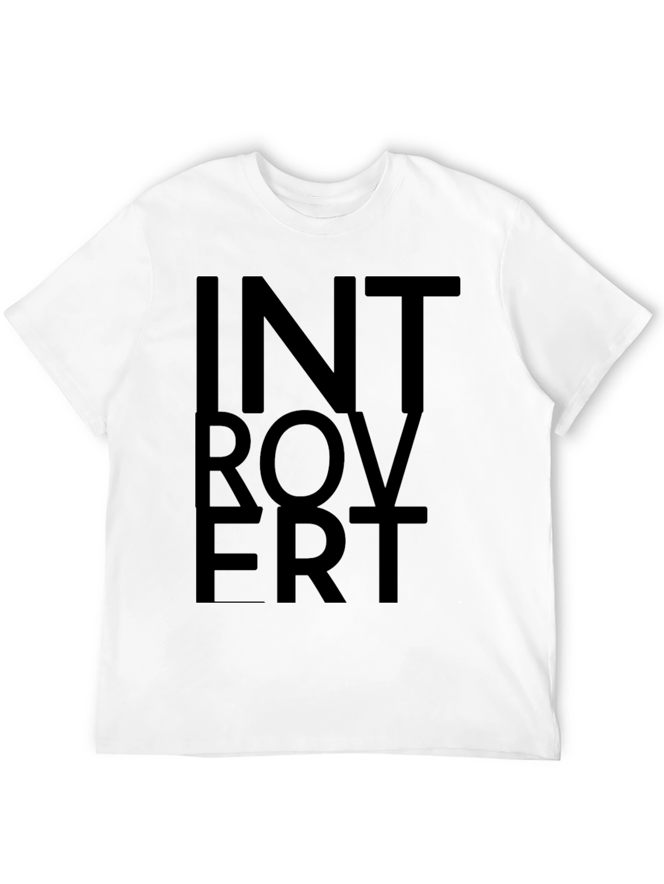 Introvert Graphic T-Shirt - Soft Cotton Blend