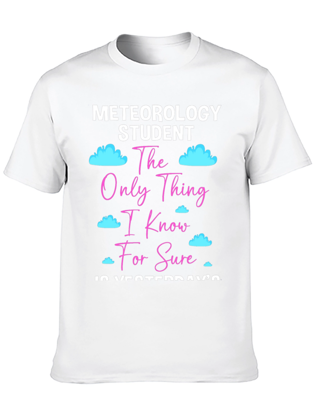 Meteorology Student T-Shirt