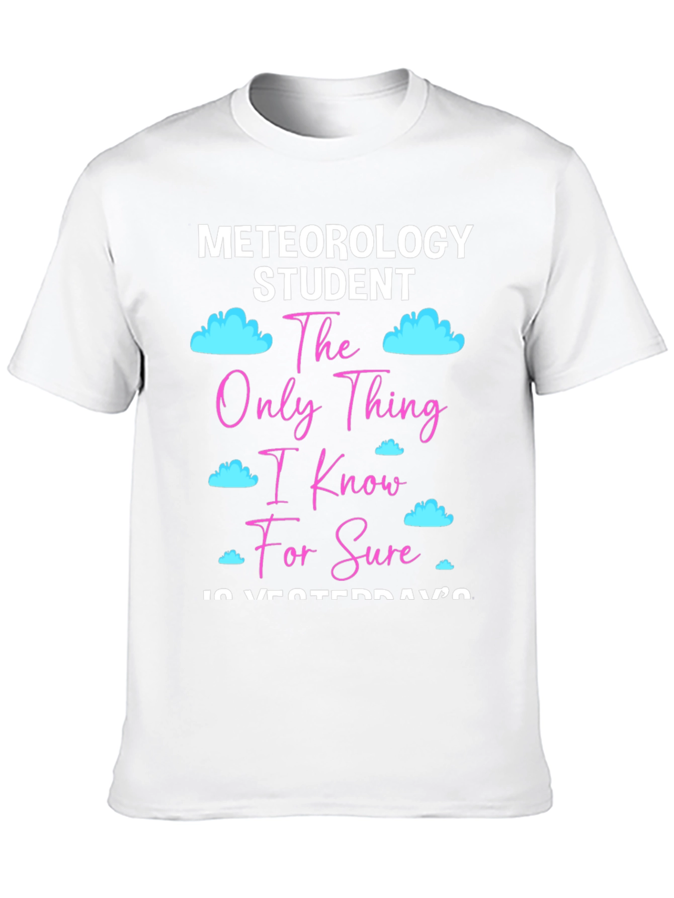 Meteorology Student T-Shirt