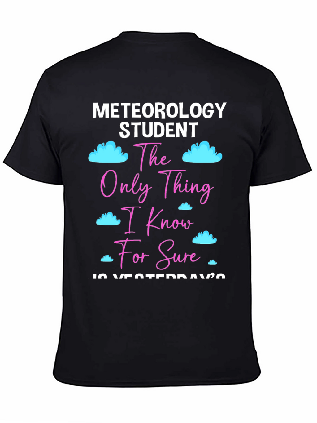 Meteorology Student T-Shirt