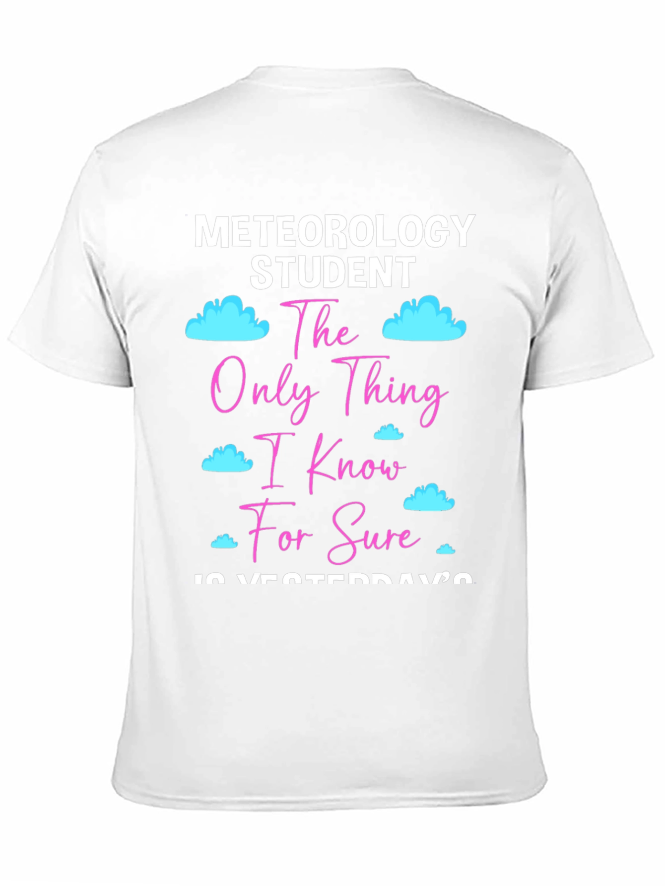 Meteorology Student T-Shirt
