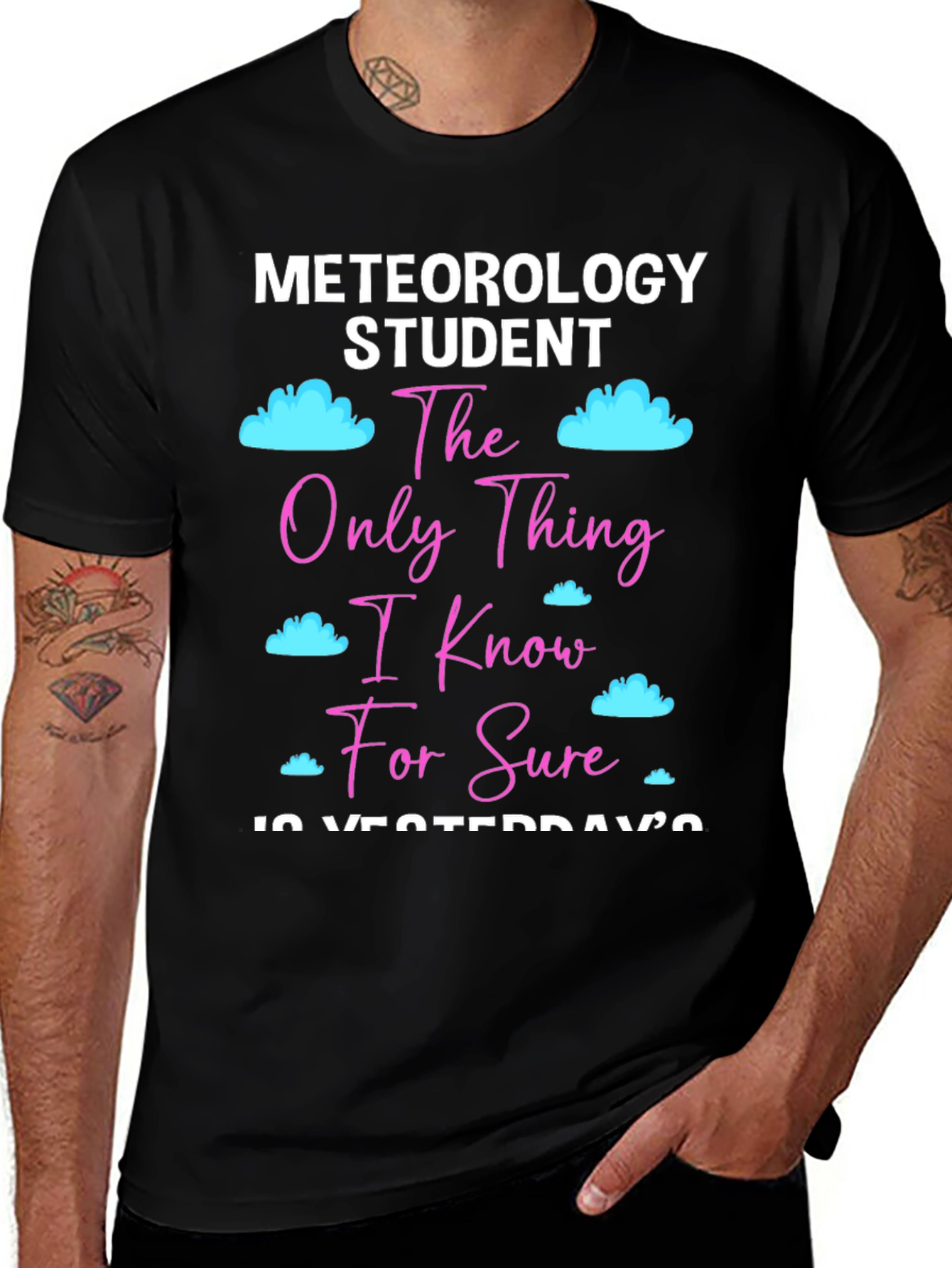 Meteorology Student T-Shirt