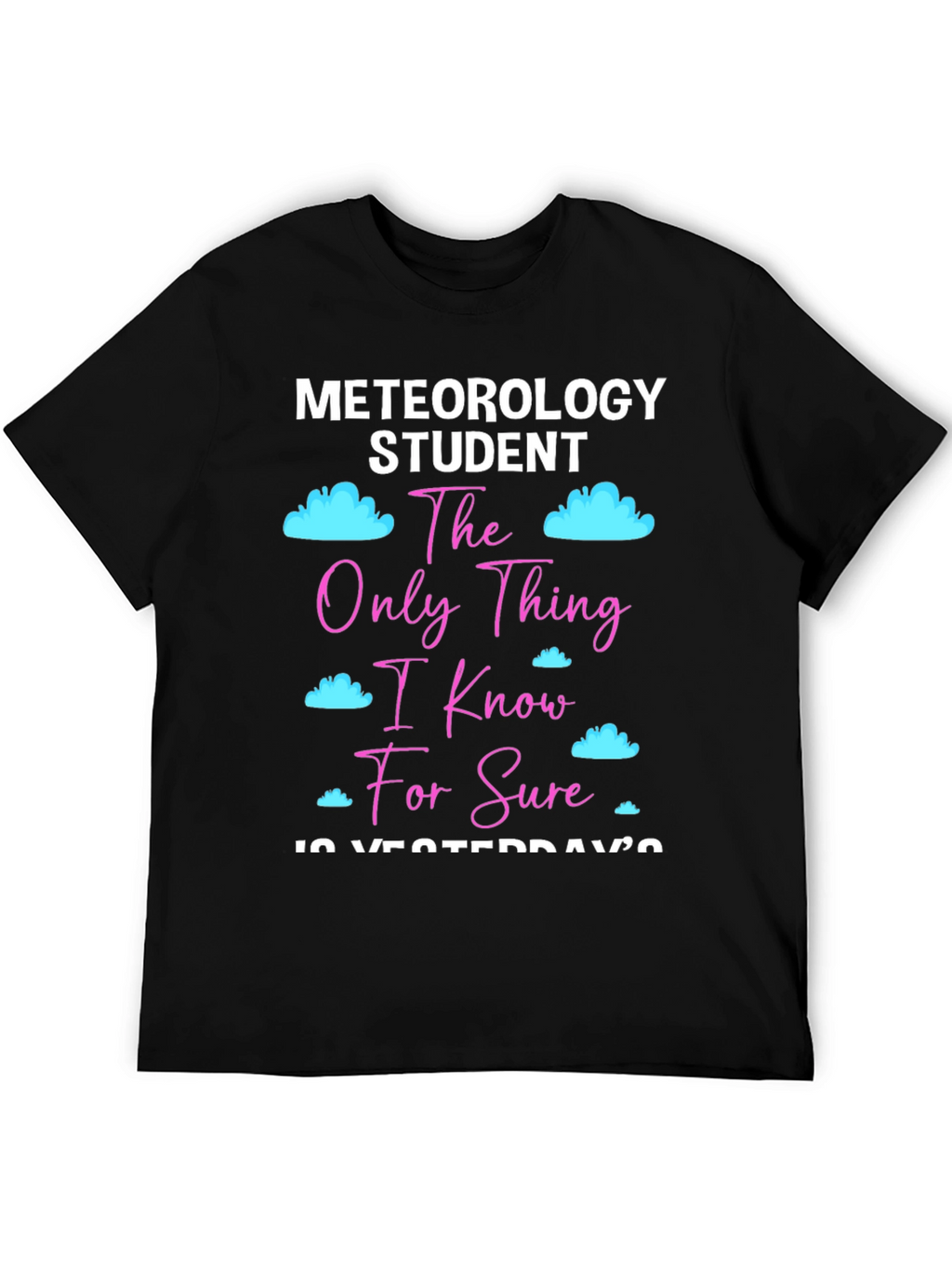 Meteorology Student T-Shirt