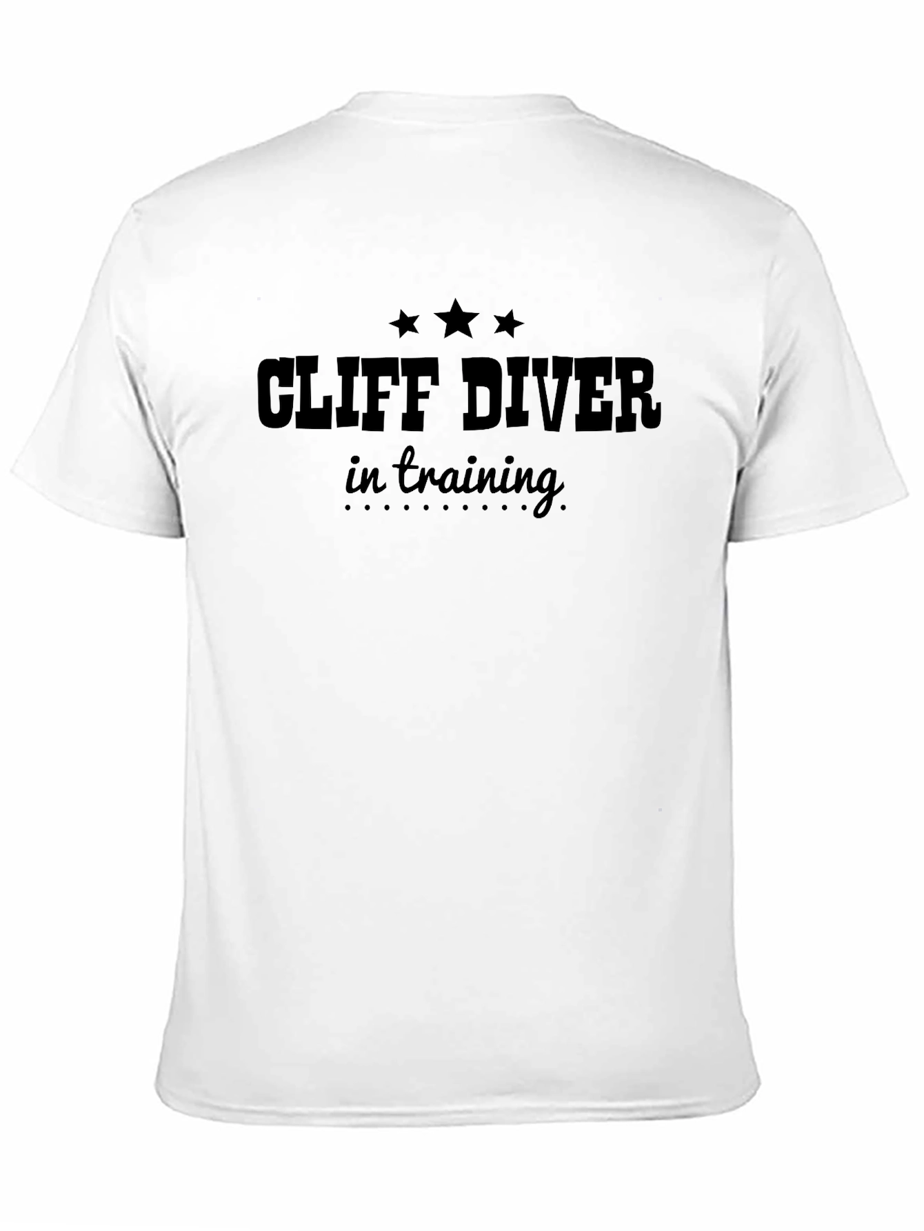 Cliff Diver in Training Graphic T-Shirt