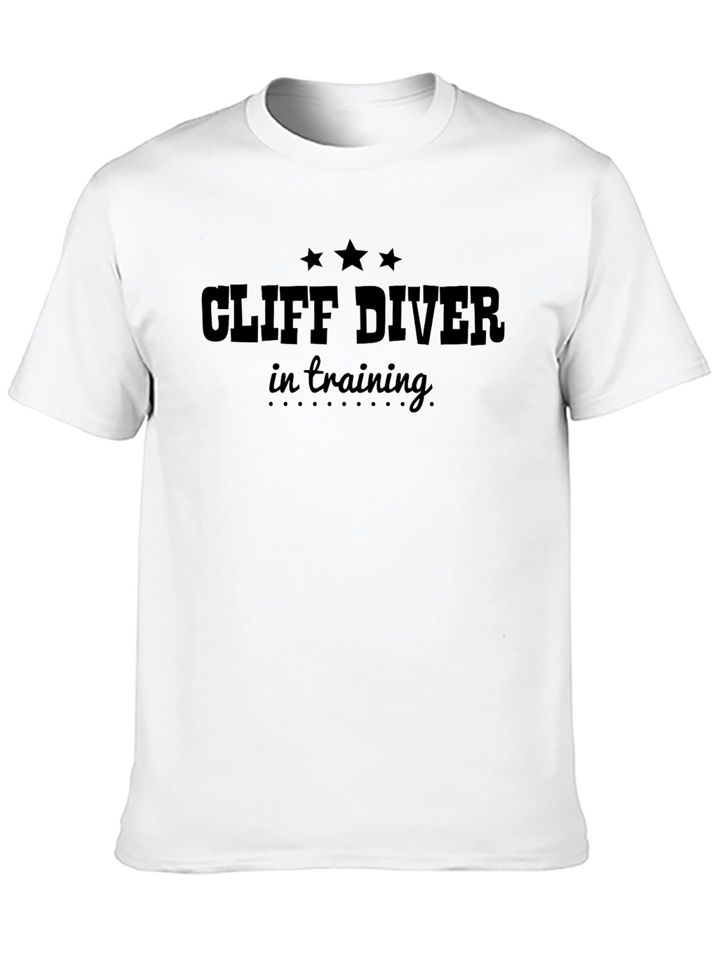 Cliff Diver in Training Graphic T-Shirt