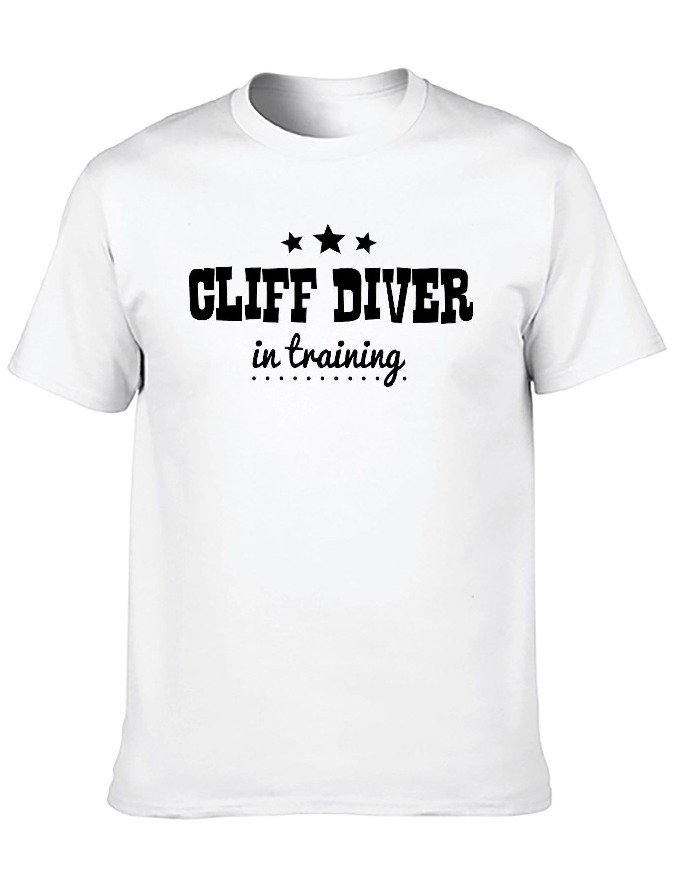 Cliff Diver in Training Graphic T-Shirt