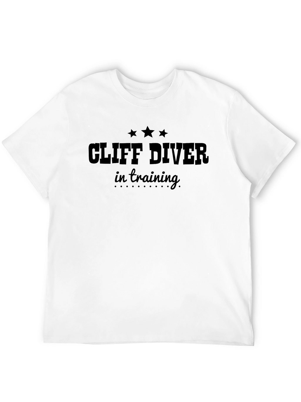 Cliff Diver in Training Graphic T-Shirt