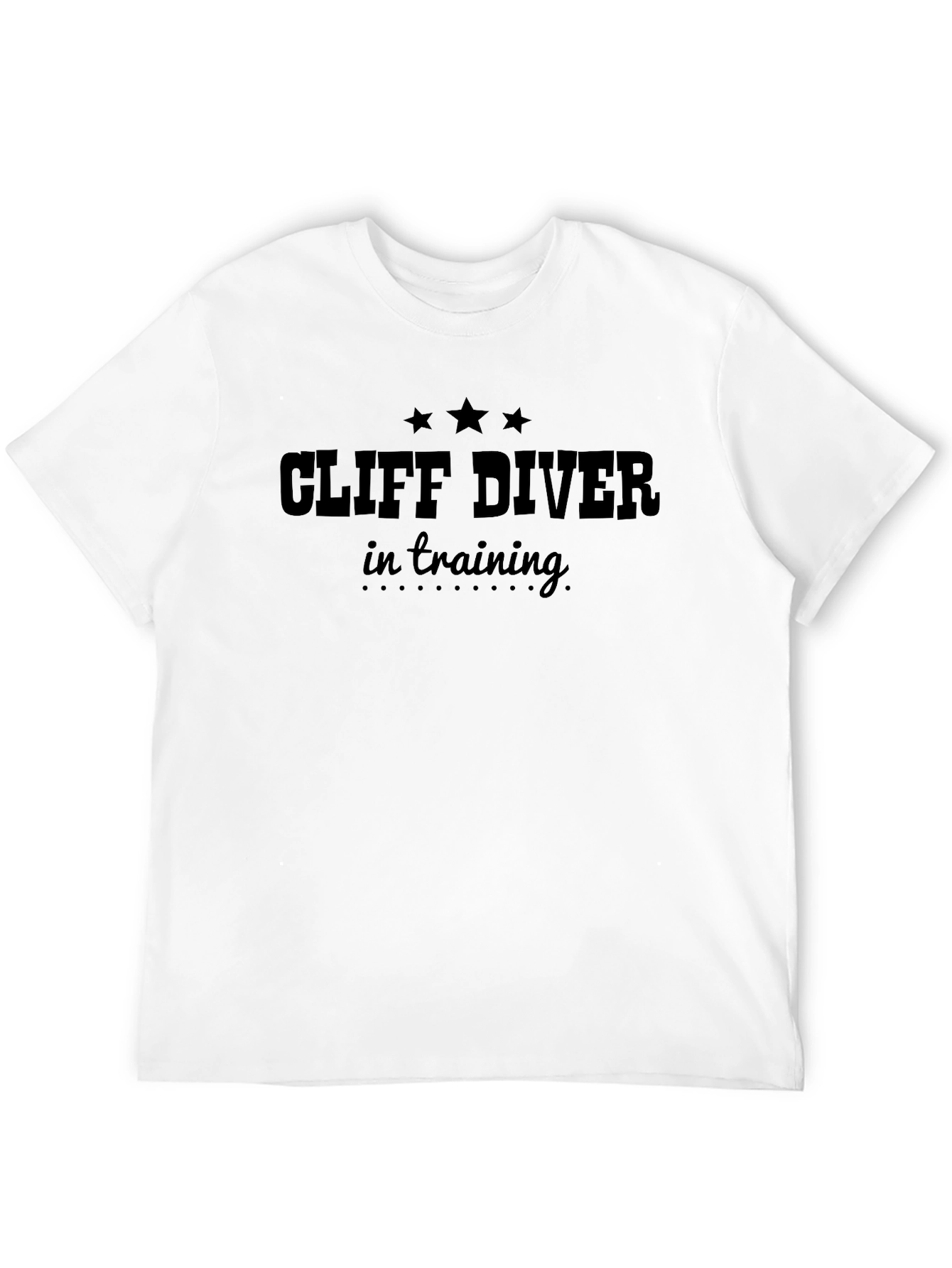 Cliff Diver in Training Graphic T-Shirt