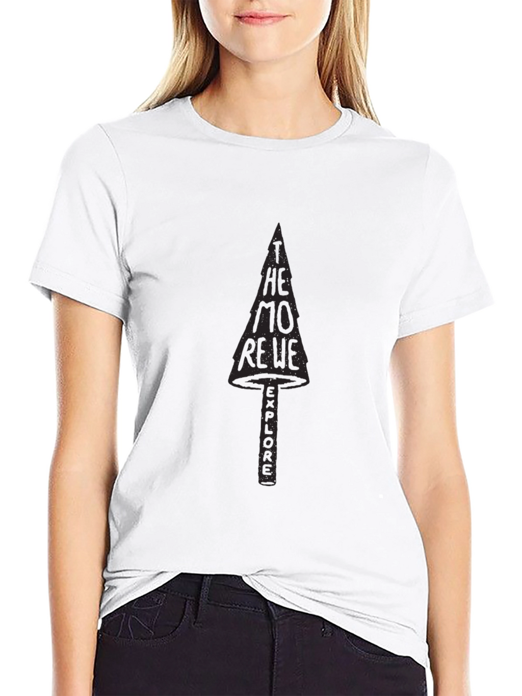 Explore T-Shirt - Black Graphic Tee