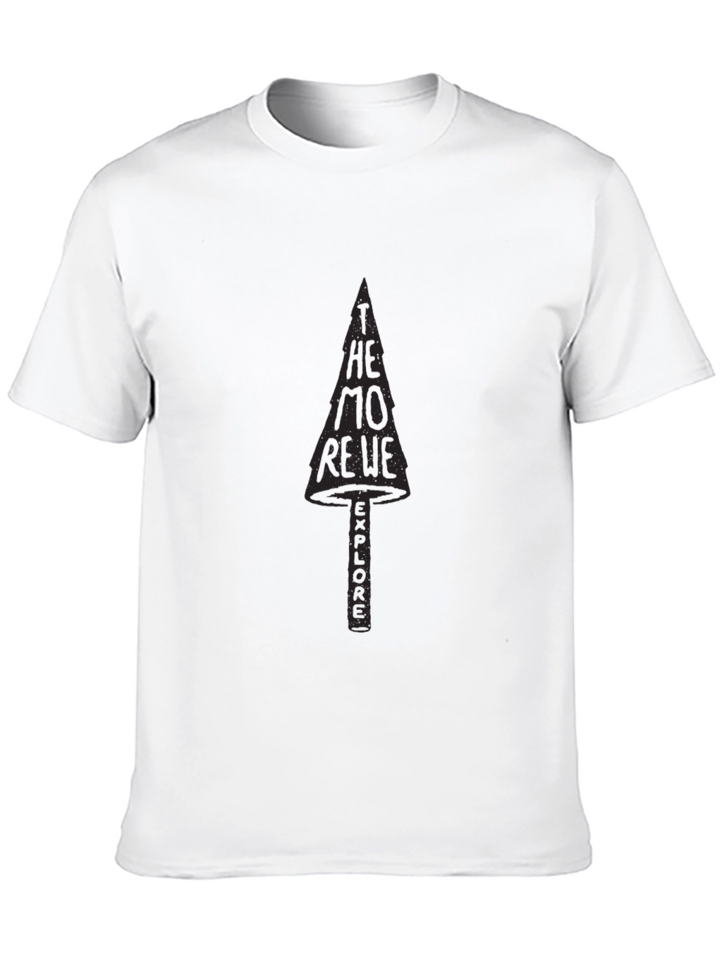 Explore T-Shirt - Black Graphic Tee