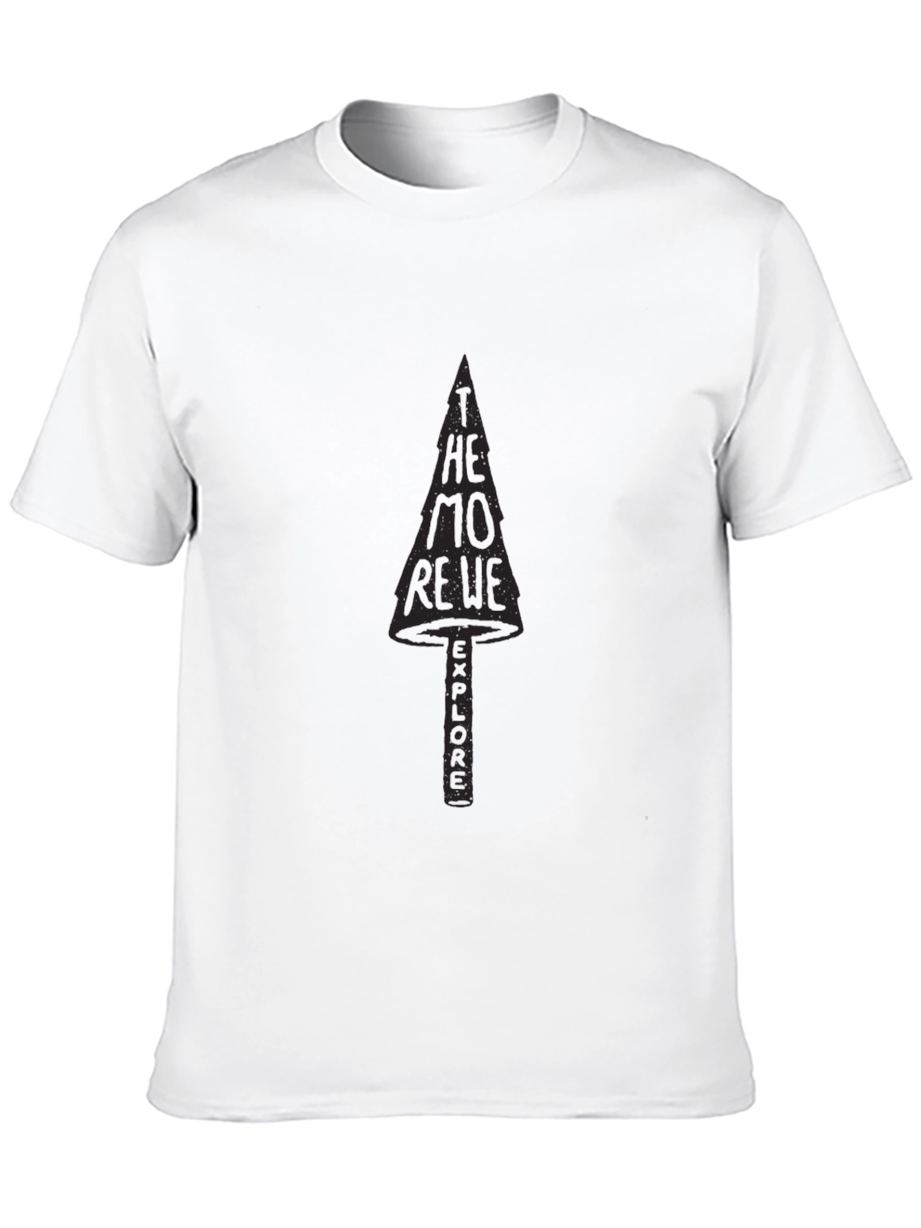 Explore T-Shirt - Black Graphic Tee
