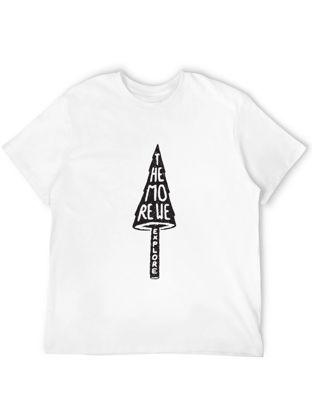 Explore T-Shirt - Black Graphic Tee