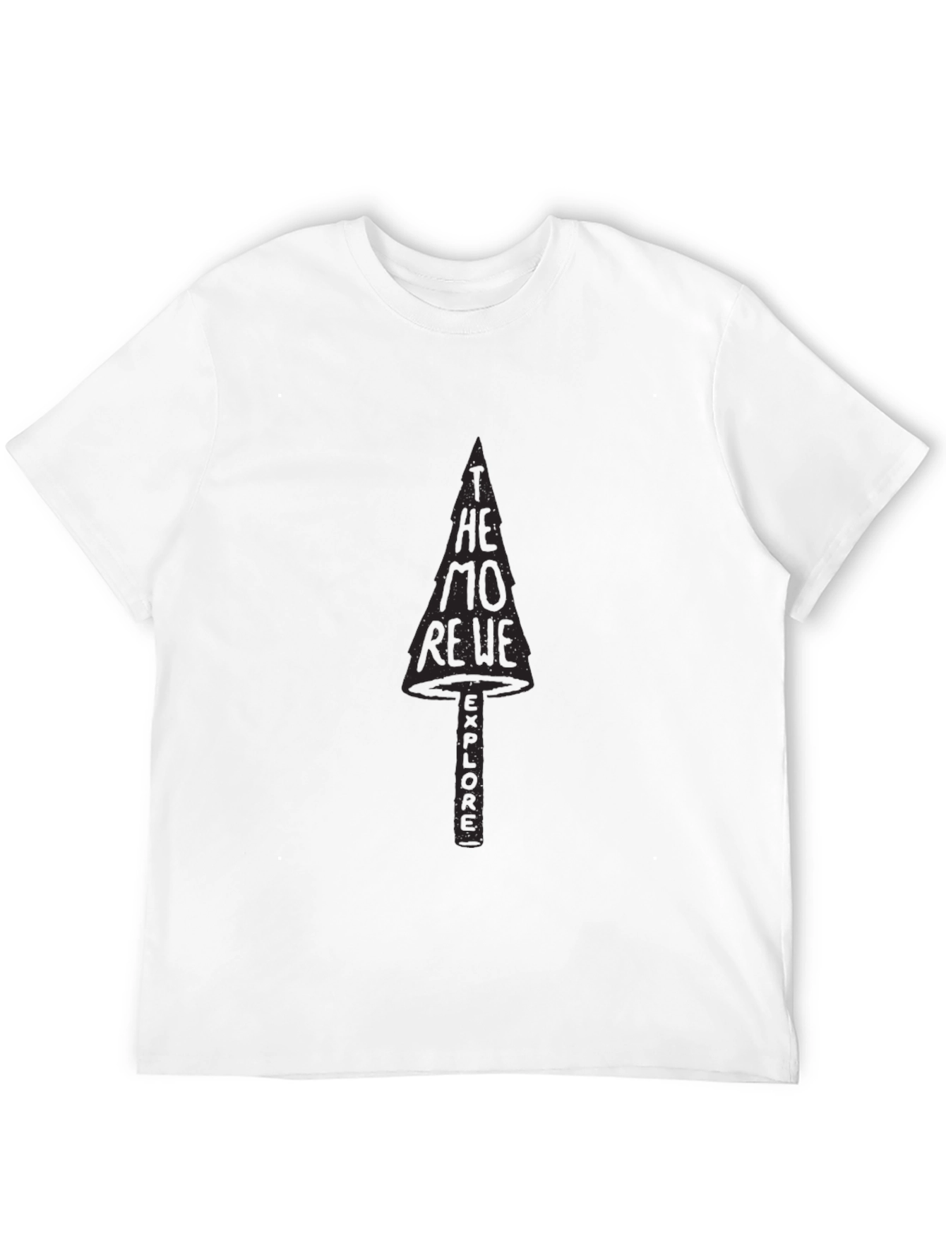 Explore T-Shirt - Black Graphic Tee