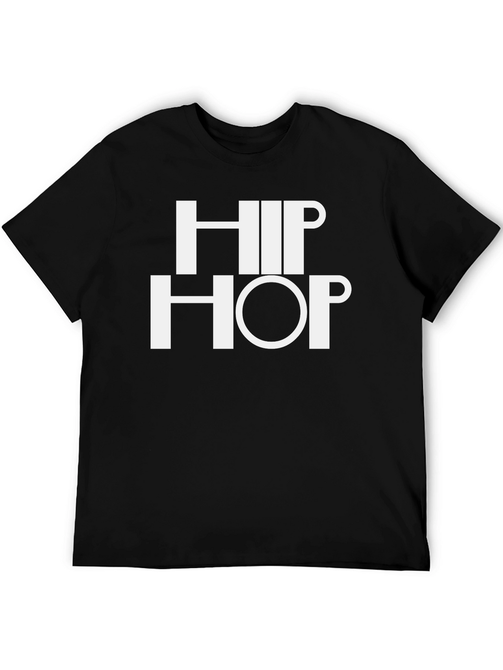Hip Hop Graphic Black T-Shirt