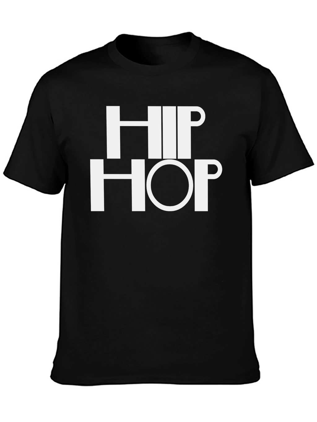 Hip Hop Graphic Black T-Shirt