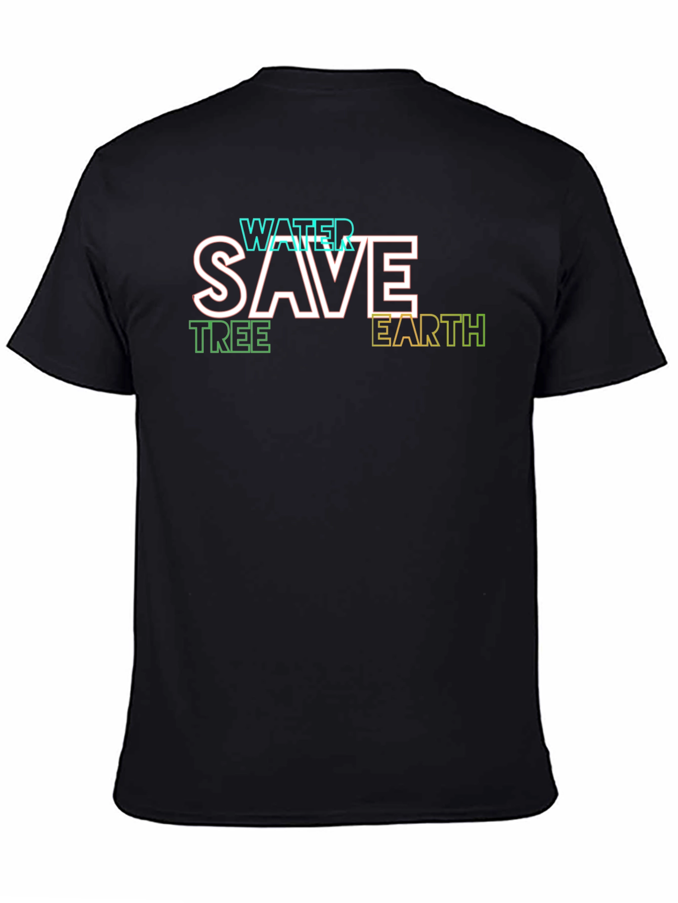 Save Water Save Tree Save Earth Graphic Tee