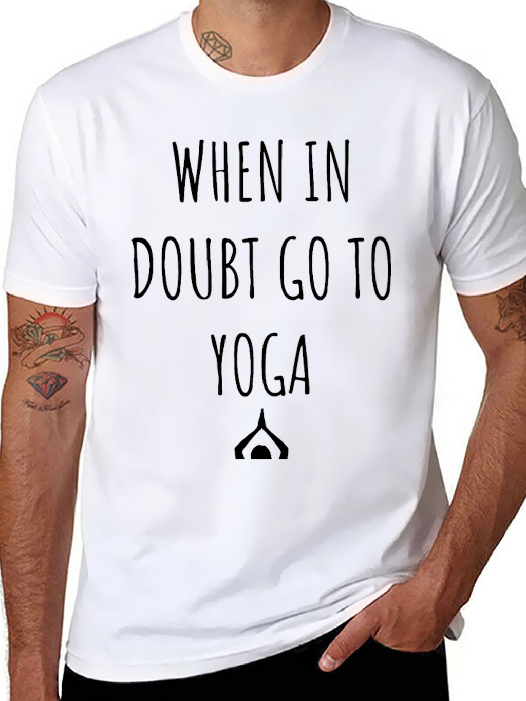 When In Doubt Go To Yoga T-Shirt