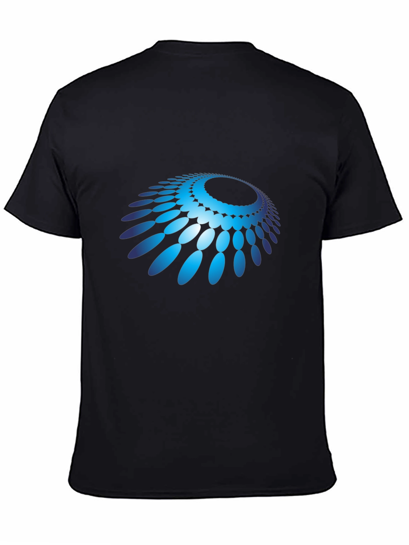 Abstract Pattern Graphic Tee - Modern Design Soft Comfort