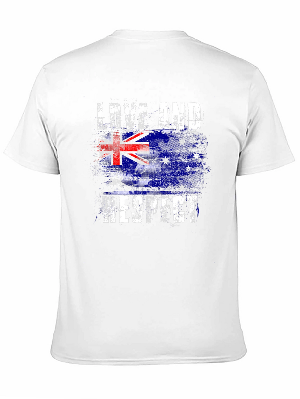 Love and Respect Australian Flag Graphic Tee