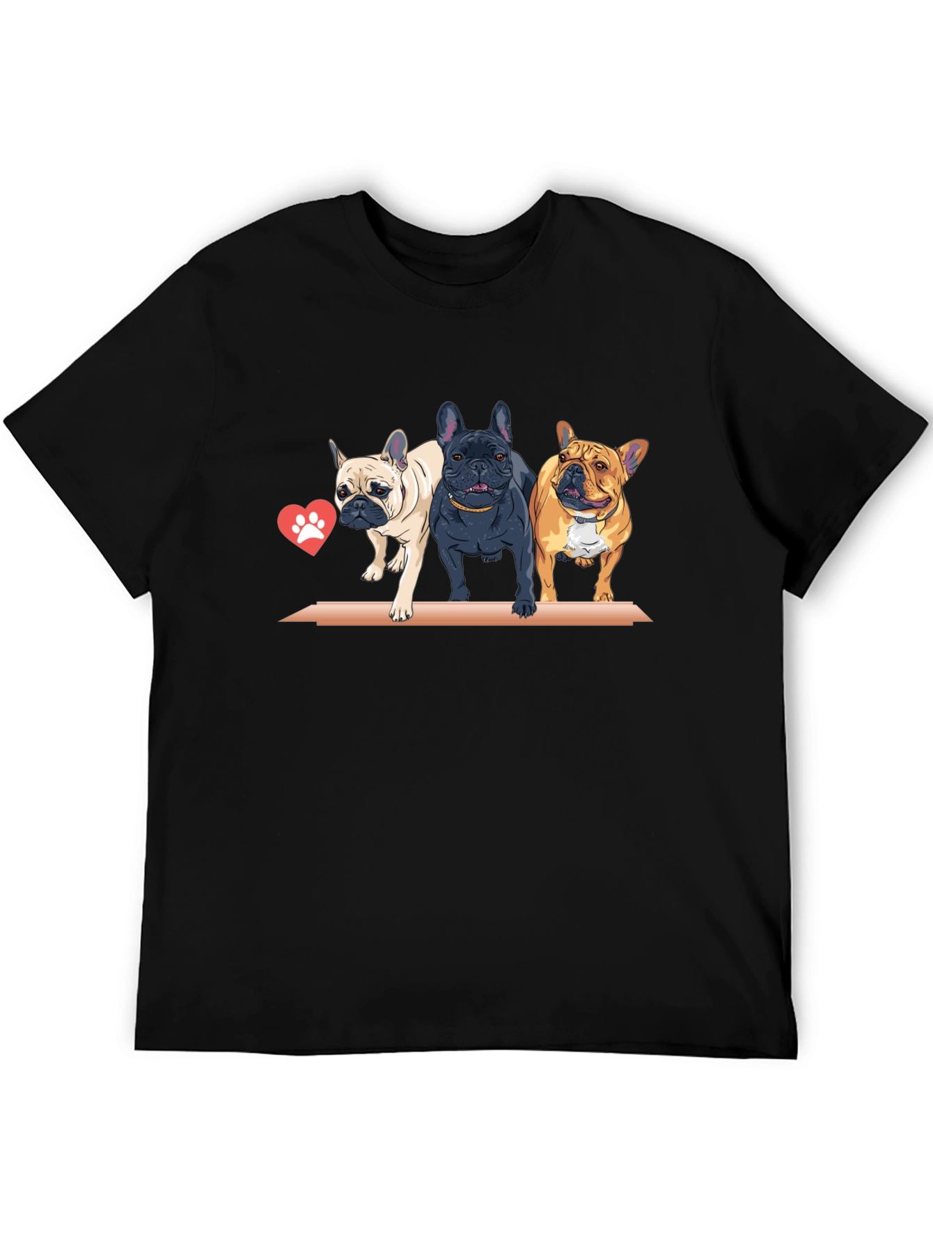 French Bulldog Trio Graphic Tee