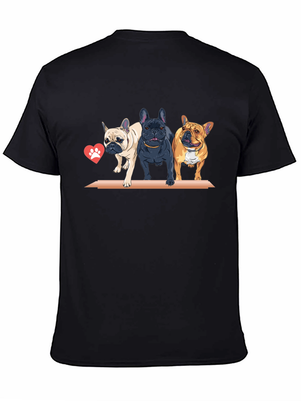 French Bulldog Trio Graphic Tee
