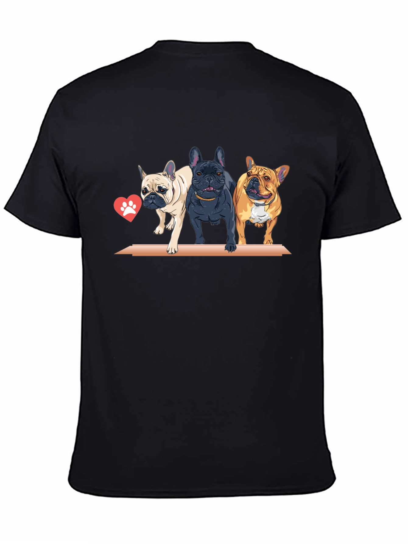 French Bulldog Trio Graphic Tee